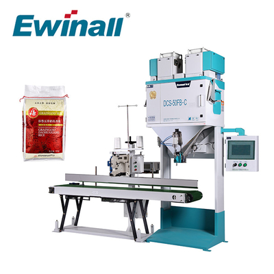 Ewinall DCS-50FB-Cの自動手動米のパッキング機械5kg 10kg 15kg 25kg