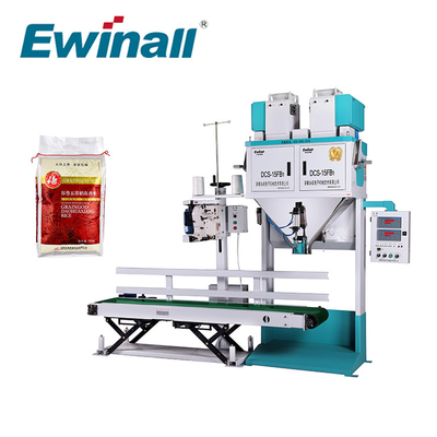 2.5 Kg - 15のKgの微粒の穀物の米の砂糖の豆のパッキング機械DCS-15FB1 Ewinall